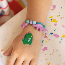 Laden Sie das Bild in den Galerie-Viewer, Schmuck basteln Kids "Armband Dino"