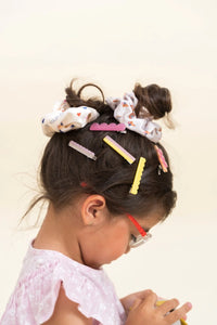 Haarspangen 3er Set Waves Fluor