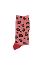 Laden Sie das Bild in den Galerie-Viewer, Socken Pink Animal Print