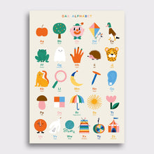 Laden Sie das Bild in den Galerie-Viewer, Das Alphabet ABC Poster