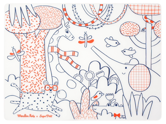 Playmat Tiere "Toupitis"