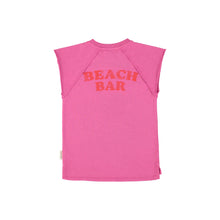 Laden Sie das Bild in den Galerie-Viewer, T-Shirt Kleid Fuchsia Ice Cream