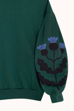 Laden Sie das Bild in den Galerie-Viewer, Cornflower Sweatshirt dark green