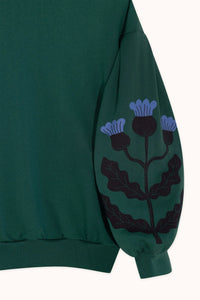 Cornflower Sweatshirt dark green