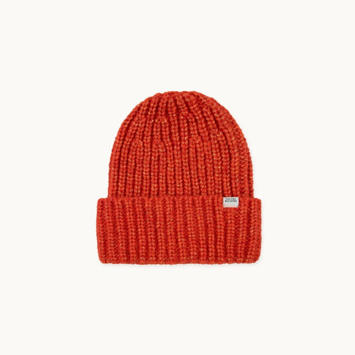 Leo Shiny Beanie Summer red