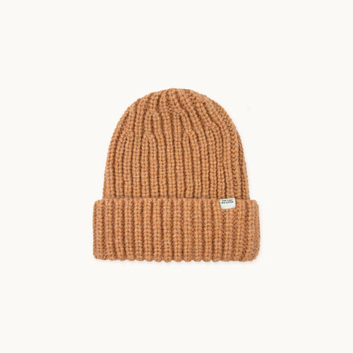 Leo Shiny Beanie taupe