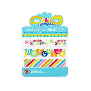 ABC Champions Haargummi- & Armband-Set