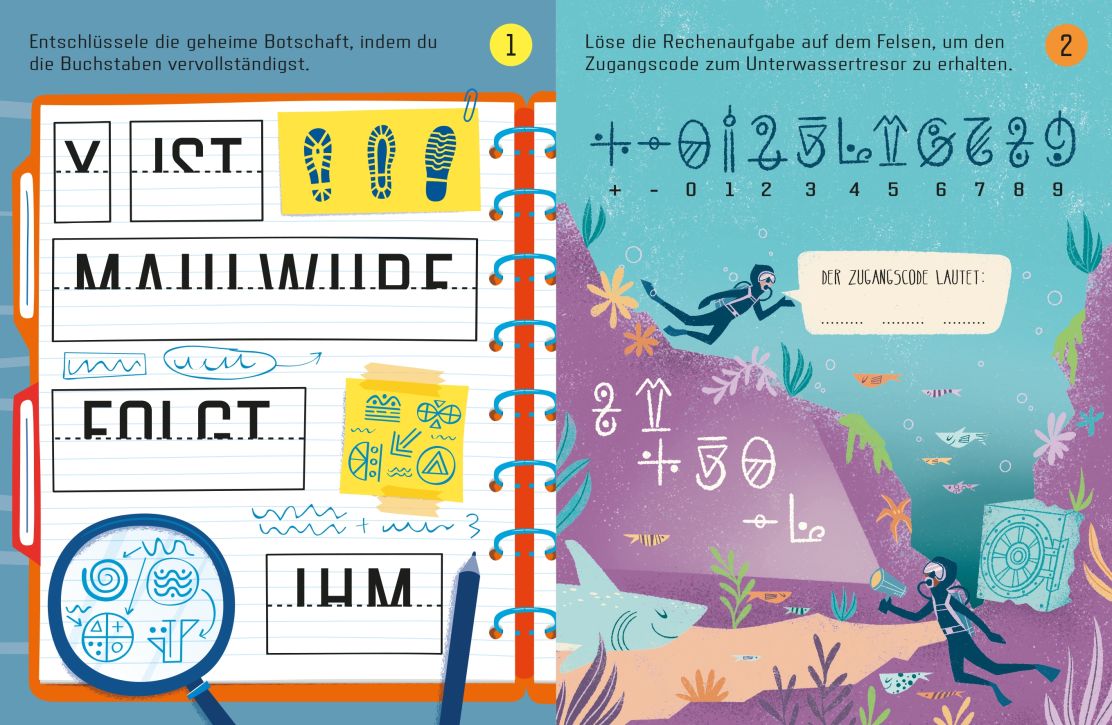 Geheim! Botschaften entschlüsseln