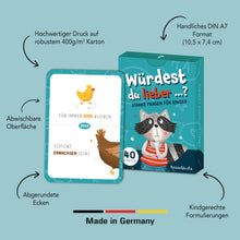 Laden Sie das Bild in den Galerie-Viewer, Würdest du lieber ...? Starke Fragen für Kinder