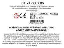 Laden Sie das Bild in den Galerie-Viewer, Wild+Cool Zuckende Leucht-Maden