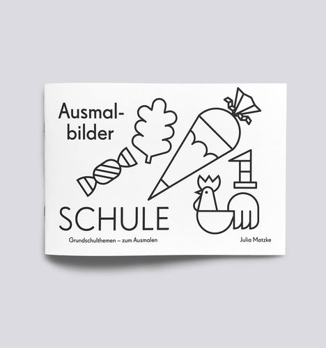 Ausmalheft Schule