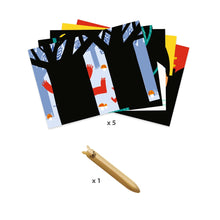 Laden Sie das Bild in den Galerie-Viewer, Kratzbilder: Tiere