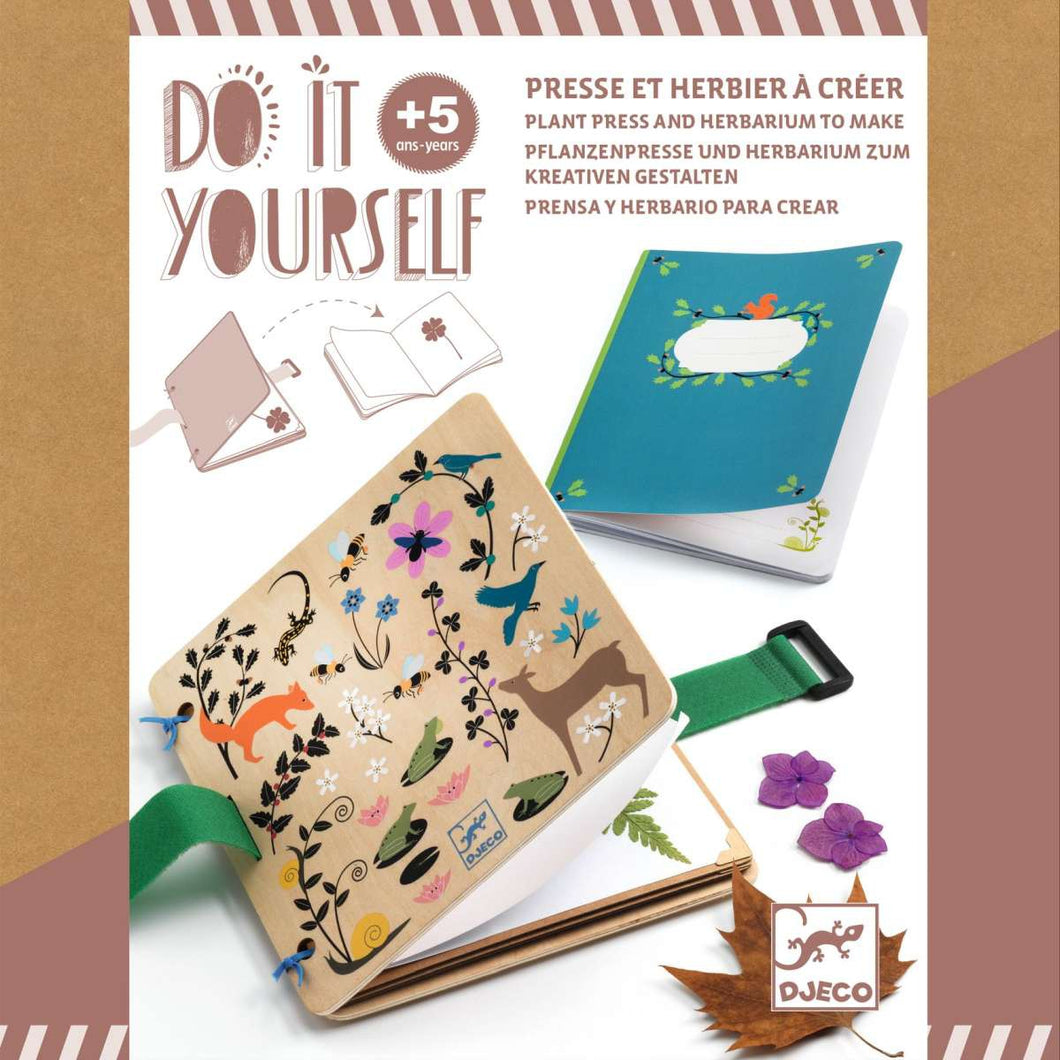 Do it yourself: Pflanzenpresse & Herbarium