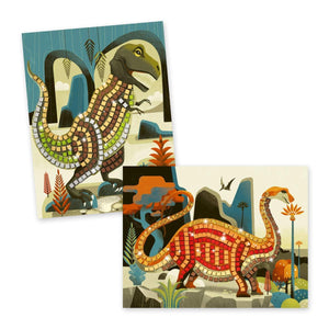 Mosaikbilder: Dinosaurier