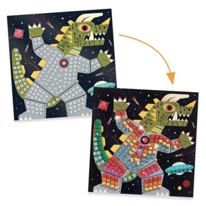 Mosaikbilder: Space Battle