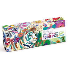 Laden Sie das Bild in den Galerie-Viewer, Rainbow Tiger 1000-teiliges Puzzle
