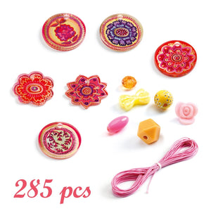 Schmuck basteln: Bastelperlen Blumen