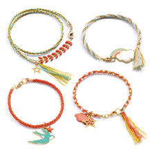 Laden Sie das Bild in den Galerie-Viewer, Schmuck basteln: Kumihimo Celeste Armbänder