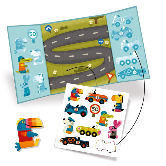 Stickerbuch Autos
