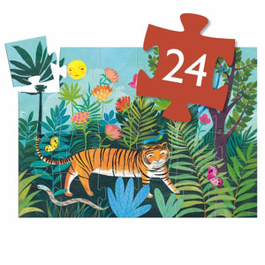Puzzle "Der Tiger geht spazieren" 24-teilig
