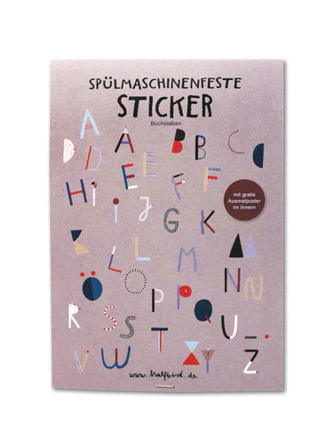 Spülmaschinenfeste Sticker 