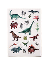 Laden Sie das Bild in den Galerie-Viewer, Spülmaschinenfeste Sticker &quot;Dinos&quot;