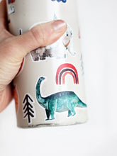 Laden Sie das Bild in den Galerie-Viewer, Spülmaschinenfeste Sticker &quot;Dinos&quot;