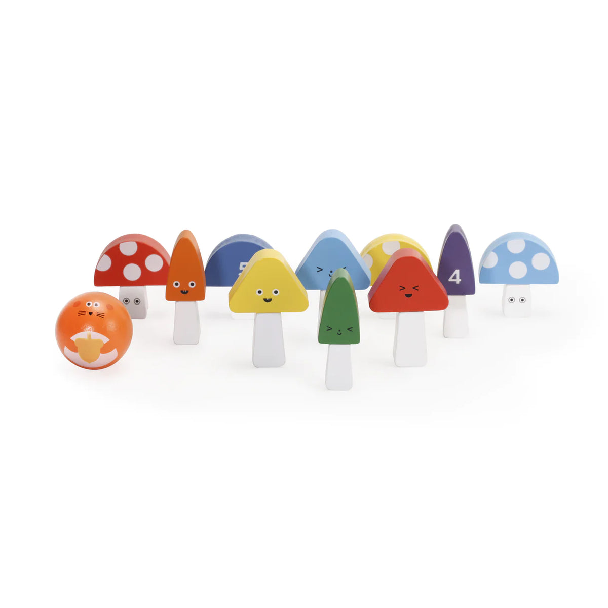 Kidoki Mushroom Bowling "It's a Strike!"