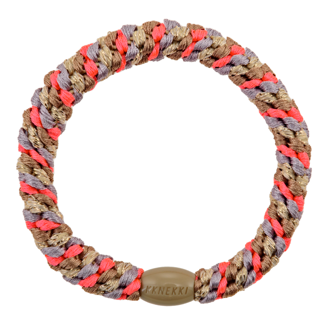 Haargummi Mix Nougat Neon Pink