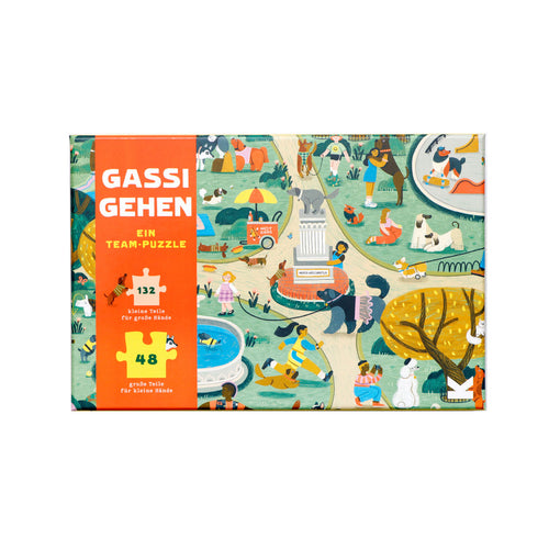 Gassi Gehen Team Puzzle 48- & 132-teilig