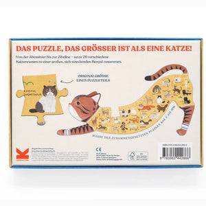 Katzen von A bis Z Puzzle 58-teilig