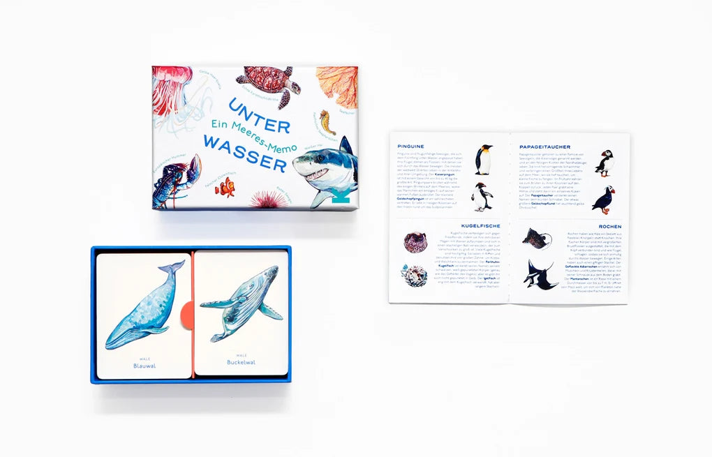 Unter Wasser Memo