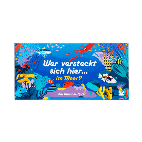 Wer versteckt sich hier… im Meer?