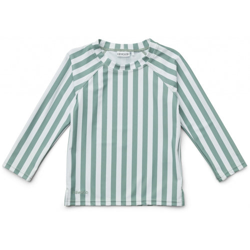 Noah UV-Shirt Stripe Peppermint/white