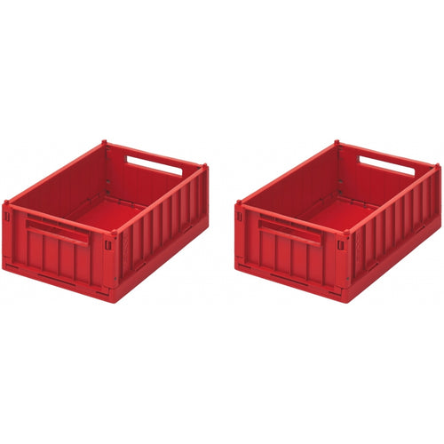 Weston 2er Set Aufbewahrungsbox Small Apple red