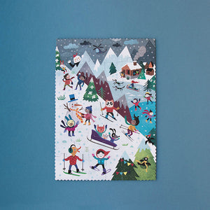 Let´s go to the mountain 36-teilige Puzzle