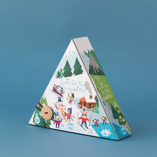 Let´s go to the mountain 36-teilige Puzzle