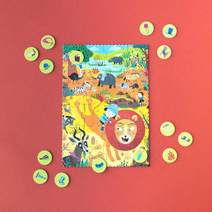 My Little Jungle 24-teiliges Pocket Puzzle
