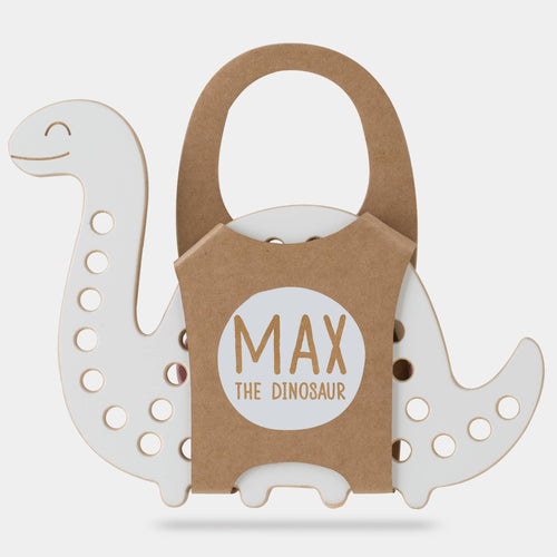 Fädelspiel Dinosaurier