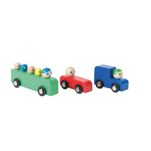 Autos und Bus 