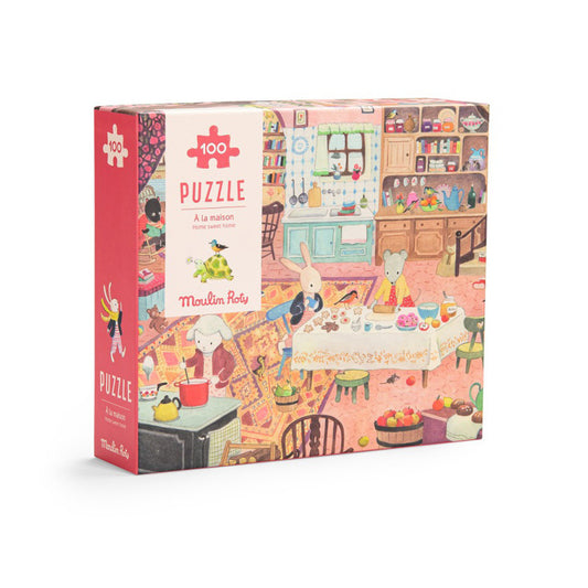 Puzzle "Zu Hause" 100-teilig