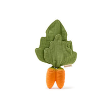 Laden Sie das Bild in den Galerie-Viewer, Kuscheltuch mit Beißring Karotte &quot;Cathy Carrot Mini Doudou&quot;