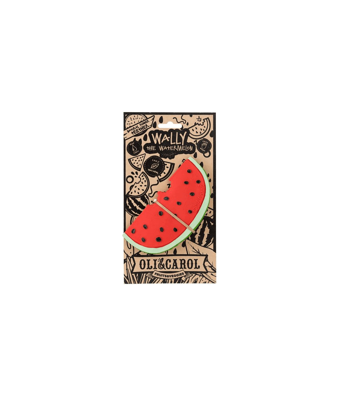 Zahnungshilfe Wassermelone "Wally the Watermelon"