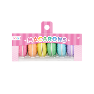 Radiergummi-Set Duft Macarons
