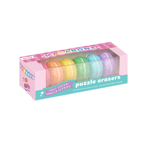 Radiergummi-Set Duft Macarons