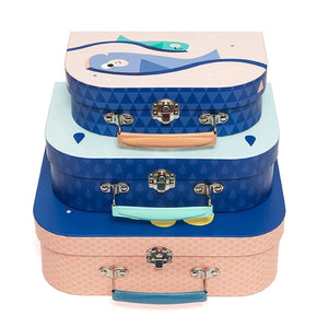 Kofferset "moon drops glow in the dark"