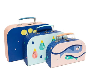 Kofferset "moon drops glow in the dark"