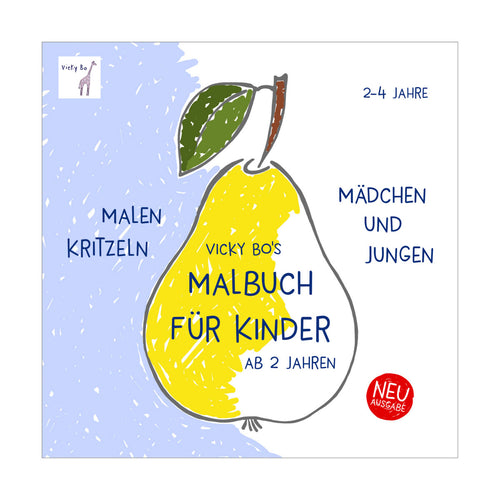 Malbuch für Kinder ab 2 Jahre - Erstes Malen und Kritzeln