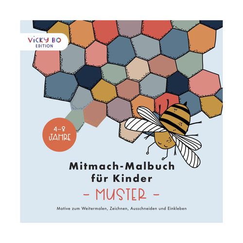 Mitmach-Malbuch Muster