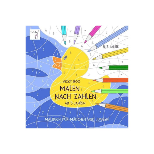 Malen nach Zahlen ab 5 Jahren